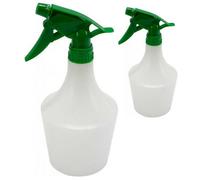 2 X 1L Water Spray Bottle Garden Hand Pressure Sprayer Weed Refillable Trigger Action Pump Spraying Bottles Multi Purpose