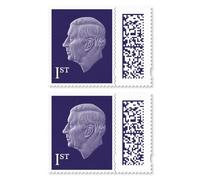 2 x 1st Class Stamp - Barcoded Self-Adhesive Postage Stamps for Standard Mail