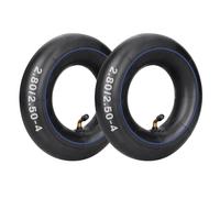 2 x 2.80/2.50-4 Inner Tube 280/250-4 2.80-4 2.50-4 280-4 280-4 250-4 Curved Valve Stem Tyres for Razor Scooter e300, Wheelbarrows, Sack Trucks, Lawn Mowers, Dollies