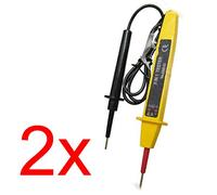 2 X 2 IN 1 TESTER VOLTAGE AC DC ELECTRIC PEN MAINS SOCKET POWER 380V DIY CIRCUIT