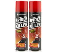 2 X 200 ml Pest Shield Spider & Creepy Crawly Spray Insect Killer No More Spider