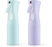 2 x 200 ml Professional Spray Bottles - Fine Mist Spray for Hair Salon | Spray Water & Hair Products | Reusable Empty Bottle with Adjustable Nozzle