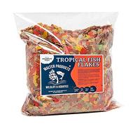 2 x 200g Tropical Fish Flakes (400g) | Walters Tropical Fish Food Flakes for Tropical Aquarium Fish | Guppy, Daphnia and Cichlid Fish Food | Nutritional Temperate Fish Food for Aquarium Fish