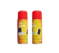 2 x 200ml Compressed Air Duster Cleaner Can Canned Laptop Keyboard Mouse Phones