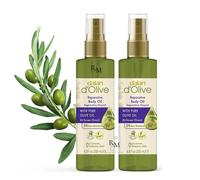 2 x 200ml Dalan d’Olive Pure Olive Oil REPARATIVE BODY OIL 24Hr Moisture NEW