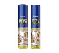 2 X 200ml Household Flea, Killer, Spray Ideal For Pet Beds And Soft Furnishings Kill Fleas Instantly by homey