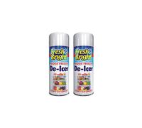 2 X 200ml Quick Ice Remover AntiBacterial Fridge Freezer DeIcer Spray Deicer Spray Fridge Cleaner Genuine Fresh Bright LNL