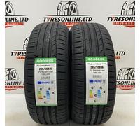 2 X 205 55 16 GOODRIDE 91V 205/55R16 BRAND NEW M+S HIGH QUALITY TYRES 2055516