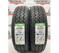 2 X 205 75 16C GOODRIDE COMMERCIAL VAN 205/75R16C 110/108Q 8PR BRAND NEW M+S