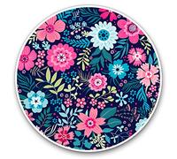 2 x 20cm Vinyl Stickers - Beautiful Garden Flowers Flower 14275