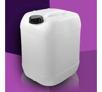 2 x 20L Plastic JERRY CAN for Water & Chemicals Storage Container - UN Certified Food Grade Stackable with Tamper-Evident Cap, Ideal for Outdoor Camping Emergency and Industrial Use