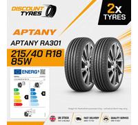 2 X 215/40R18 85W APTANY RA301 215 40 18 2154018 NEW TYRES