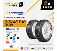LANDSAIL 215/45ZR18 89W LS588 2154518 New High Performance Car Tyres x 1