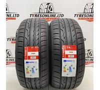 2 X New 215 55 16 THREE-A P606 97W XL 215/55R16 2155516 C/B RATED (2 TYRES)