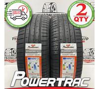 2 X 215 55 17 POWERTRAC 215/55R17 98W XL BRAND NEW M+S TYRES C B LABELS 2155517