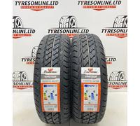 2 X 215 65 15C POWERTRAC VAN 215/65R15C 104/102R AMAZING C B LABELS M+S 2156515C