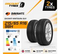 2 X 215/65R16 98H DAVANTI WINTOURA SUV 215 65 16 2156516 NEW TYRES