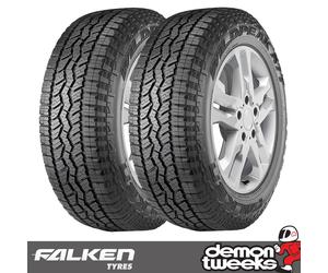 2 x 215/75 R15 100/97R Falken Wildpeak A/T AT3WA All Terrain Tyre - 2157515