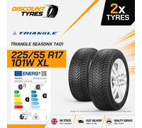 1x 225 55 17 TRIANGLE SEASONX TA01 | NEW ALL SEASON TYRE | XL M+S 101W