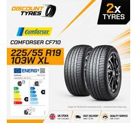 2 X 225/55R19 103W XL COMFORSER CF710 225 55 19 2255519 NEW TYRES