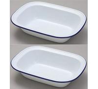 2 x 22cm Falcon Pie Dishes