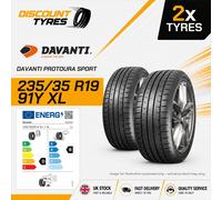 2 X 235/35R19 91Y XL DAVANTI PROTOURA SPORT 235 35 19 2353519 NEW TYRES