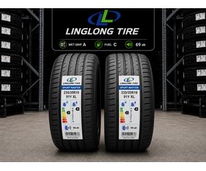 2 X 235/35R19 91Y XL LINGLONG SPORT MASTER 2353519 Brand new x 2 A -WET GRIP