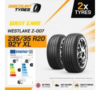 2 X 235/35R20 92Y XL WESTLAKE Z-007 235 35 20 2353520 NEW TYRES