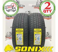 2 X 235 60 18 SONIX 235/60R18 107H XL BRAND NEW QUALITY M+S TYRES 2356018