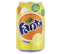 Fanta - Lemon - 48 x 330 ml cans (2×24)