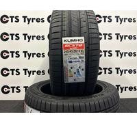 2 X 245/45R18 Kumho Ecsta Sport PS72 100Y XL NEW TYRES A WET GRIP 245 45 18