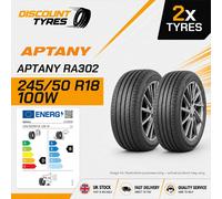2 X 245/50R18 100W APTANY RA302 245 50 18 2455018 NEW TYRES