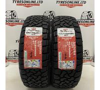 2 X 245 70 16 POWERTRAC ALL TERRAIN WILD 107T 4X4 OFF ROAD 245/70R16 TYRES