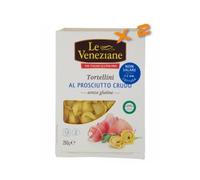 2 x 250 gr TORTELLINI with raw ham "Le veneziane" gluten-free pasta ( 500 gr )