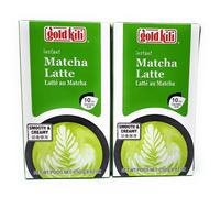[ 2 x 250 g (10 x 25 g)] Gold KILI Instant Matcha Latte / Matcha Latte