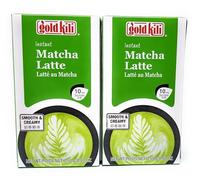 [ 2 x 250 g (10 x 25 g)] Gold KILI Instant Matcha Latte / Matcha Latte
