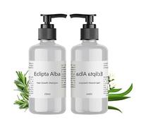 2 x 250 ml dry scalp shampoo, deeply nourishes the scalp and reduces hair loss, removes dirt, reduces hair dryers and splitting, mild moisture for men and women