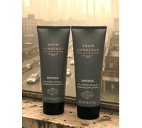 2 x 250ml Grow Gorgeous Defence Anti-Pollution Hair Shampoo VEGAN No Parabens