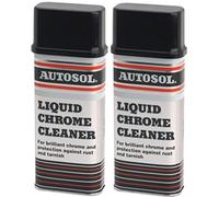 2 x 250ml Liquid Chrome Cleane