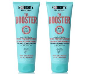 2 x 250ml Noughty The Booster Skin Tightening Body Moisturiser for DULL Skin