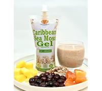 2 x 250ml Pouches of Caribbean Sea Moss Gel, with a hint of Nutmeg & Cinnamon