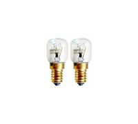 2 x 25w PHILIPS Branded Oven Lamps / Cooker Light Bulbs 240v SES E14 300 Degree