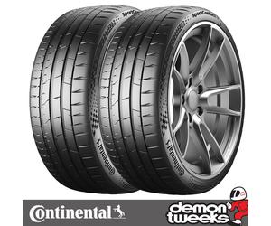 2 x 265/30 20 94Y XL Continental SportContact 7 Performance Tyre - 2653020 (New)