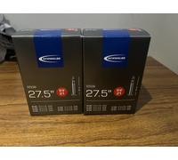 2 X 27.5 x 2.40 650B SCHWALBE SV21 Inner Tube 40mm Presta / French Valve