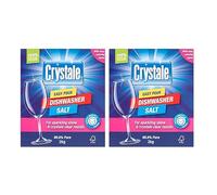 2 x 2kg Dishwasher Salt Limescale Remover Glasswear Cleaner