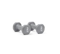 (2 x 2kg) Reebok Dumbbells Hand Weights Lifting 1-5 kg Pairs