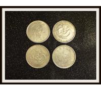 2 X 3.8CM REPLICA CHINESE LUCKY ANCIENT COIN FOR WEALTH