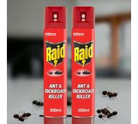 2 x 300ml Raìd Ant & Cockroach Killer, Insect Killer For Indoor Use, Long Lasting Protection for the Home (Total 600ml)