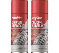 2 x 300ml Silicone Grease Aerosol Spray Lubricant Can Resistant Oil