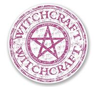2 x 30cm/300mm Witchcraft Window Cling Sticker Car Van Campervan Glass #4623